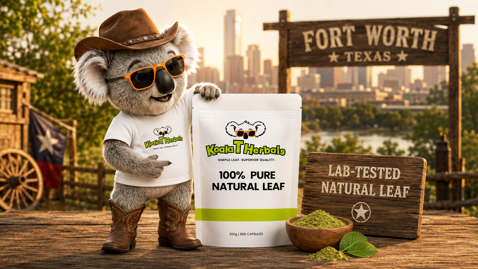 Lab-Tested Kratom in Fort Worth, TX | Koala T Herbals